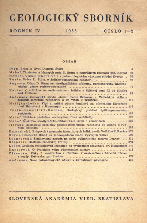 1953–1964 / vol. 4–15